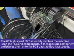 Assemblage de circuit imprimé 6 couches avec 2OZ Masque de soudage rouge de cuivre pour application audio