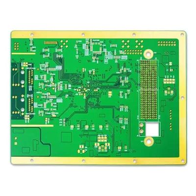 12 couches cuivre carte PCB rigide haut blanc vert de l'ENIG S1000-2 carte PCB Tg 2u »
