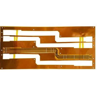 Bon prix Le câble 2 posent le Silkscreen jaune du film 0.5mm de couverture de panneau flexible de carte PCB en ligne