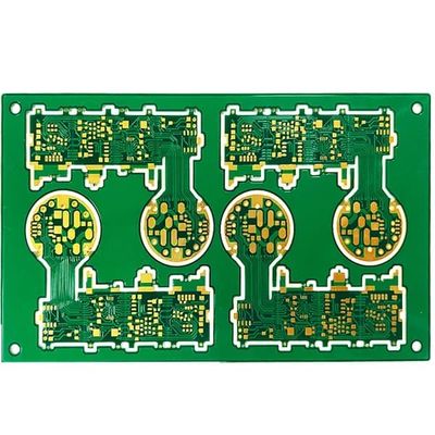 Bon prix 6 couches de la carte PCB rigide faite sur commande 0.9mm de câble verts aucun Silkscreen 151.5*88.74mm en ligne