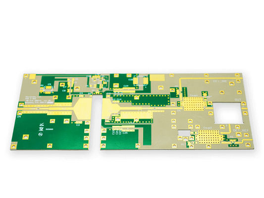 Carte PCB à haute fréquence faite sur commande durable l'ENIG + électrodéposition Gold30u de la couche 2L 1.6mm de carte PCB »