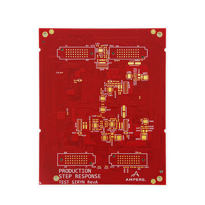 Bon prix FR4 couche rigide 2oz l'ENIG biens rouges/blancs de 70mm*87mm de la carte PCB 6 en ligne