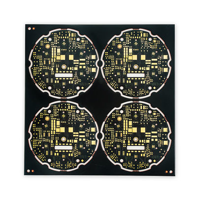 Bon prix Le Cu de 2 de couche cartes électronique a basé le noir de carte PCB de l'ENIG/jaune de cuivre en ligne