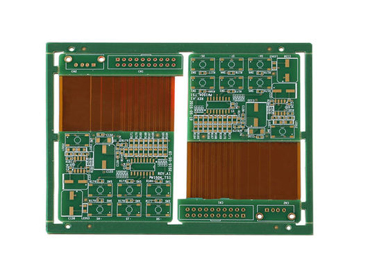 Bon prix Carte PCB de PI+NFPP+FR4 Flex Rigid 2 couches pour le convertisseur de fréquence des véhicules à moteur en ligne