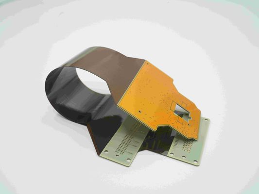 Bon prix 12 couches PCB rigide flex avec 1OZ de cuivre et trou aveugle avec rails de matériau à TG élevé en ligne