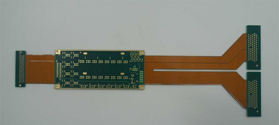 Bon prix 10 couches de matériau de PCB rigide flexible dupont AP8545R et polymide et FR4 TG170 avec EING en ligne
