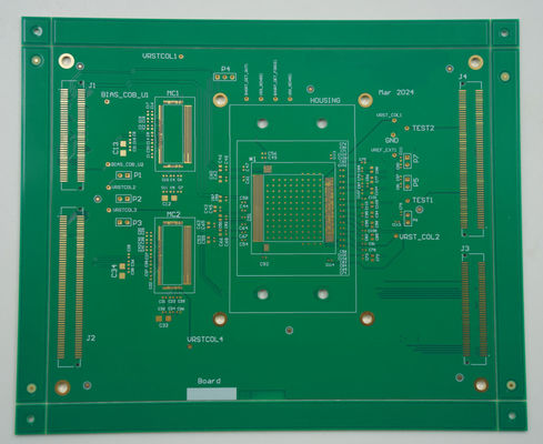 Bon prix 8 couches PCB personnalisées High TG EING Nickel-Palladium Resin Plug et technologie de contrôle de l'impédance en ligne