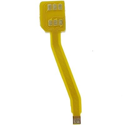 Bon prix Film jaune flexible de couverture du panneau 0.8mm de carte PCB du renfort FR4 carte PCB L'ENIG de 3 couches en ligne
