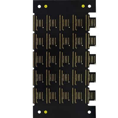 Bon prix L'ENIG 2 masque noir de soudure de la carte PCB 0.2mm de la carte PCB 1oz de câble de couche et aucun Silkscreen en ligne