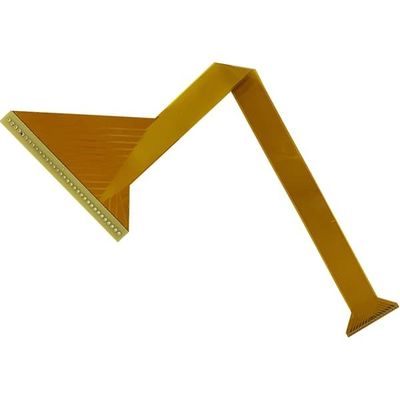 Bon prix Film jaune de couverture du panneau 1oz 0.8mm de carte PCB de 1 couche de carte PCB de masque flexible de soudure en ligne