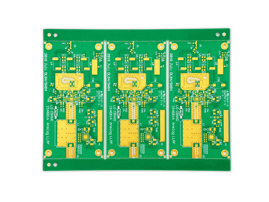 Bon prix Carte électronique faite sur commande de l'ENIG 1oz carte PCB FR4+Lsola de quatre couches en ligne