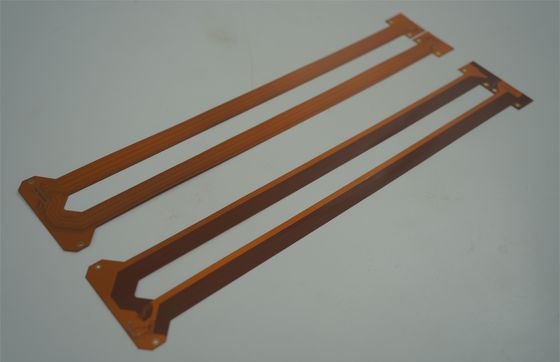 Bon prix 2L pcb couche de couverture jaune flexible EING 1OZ 0,18 mm circuit imprimé flexible en ligne