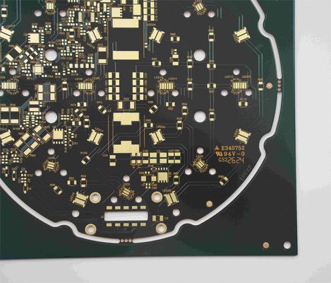 Bon prix 2 couches PCB en cuivre 2W/M*K Base en cuivre épaisseur 1,6 mm Masque de soudure noir Séparation thermoélectrique en ligne