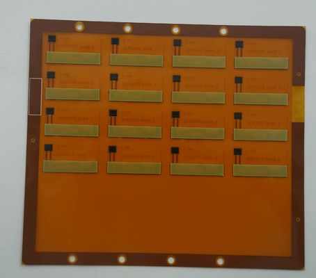 Bon prix Plaque de circuit imprimé flexible à 1 couche d'épaisseur 0,13 mm d'or immersion avec raffermissant FR4 en ligne