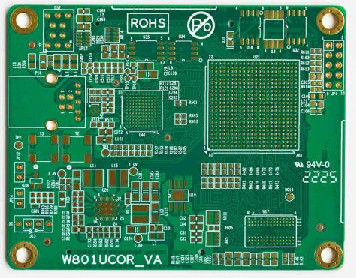 Bon prix 6L FR4 TG150 1.6mm Multilayer Printed Circuit Board avec contrôle d'impédance BGA et pont de masque de soudure minimum de 0,1 mm en ligne