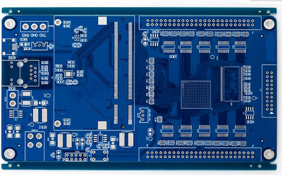 Bon prix Masque de soudure bleu PCB haute fréquence d'épaisseur de 1,6 mm pour les besoins en haute fréquence en ligne