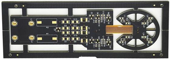 qualité Circuit imprimé rigide-flexible avec finition de surface en or par immersion usine