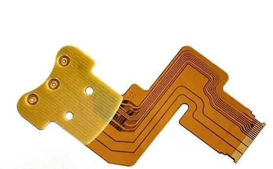 Bon prix Carte PCB flexible avec revêtement jaune raidisseur FR4 et sérigraphie blanche fournissant des solutions de circuit en ligne